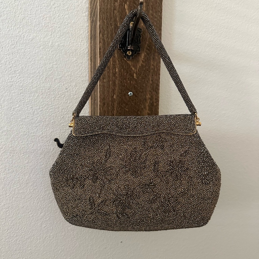Elegant Beaded Women's Bag vintage David’s fifth ave